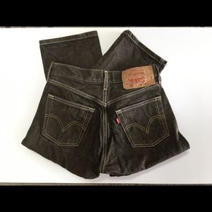 Levi’s 501 button fly straight vintage 11” high